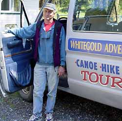 Dave and the Whitegold Adventures bus
