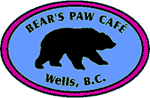 The Bears Paw Cafe, Wells BC